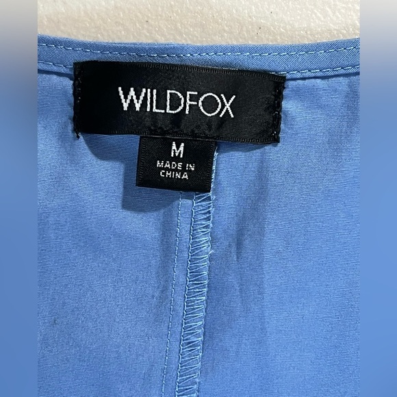 Wilfox Ruffle Laurent Blouse, Beaded Design,  Size Medium, NWT - Picture 9 of 11